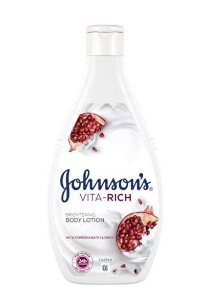 Johnson's Vita Rich Brightening Body Lotion with Pomegranate Flower Extract 400ml