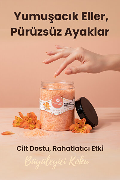 Smoothly Natural Manicure-Pedicure and Bath Salt – Spa Effect Care Salt 1000 Gr. Giant Size