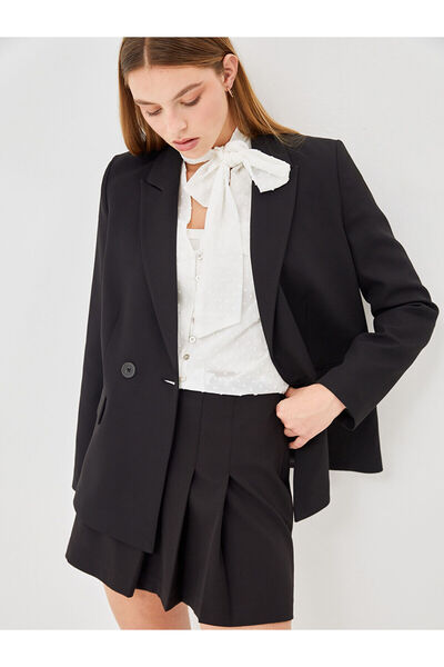 LC Waikiki Women's Pleated Skirt with Zippered Waist