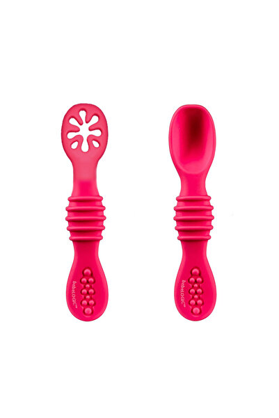 bebeLOGIC Σετ 2 προ-κουταλιών για διαφοροποίηση και απογαλακτισμό, 4-24 μηνών...