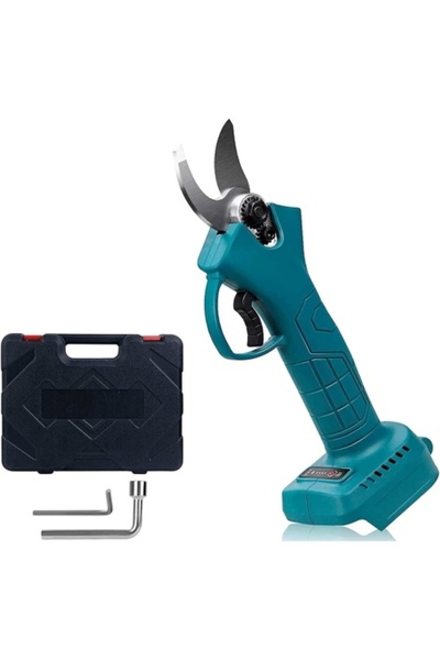 SokShop Cordless electric pruning shears for vine and branches, 2 x 48 V batteries