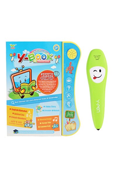 bebeLOGIC Set Jucarie interactiva, Caiet de activitati audiobook, cu 1 stilou inteligent, 3 ani+, bebeLOGIC™