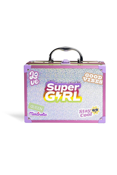 Super Girl MARTINELIA SUPERGIRL TRUSA DE MACHIAJ CU OGLINDA LED