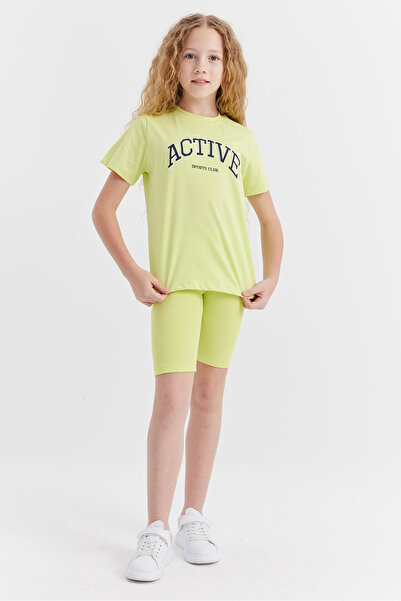 PAULMARK Girl's Biker Tights