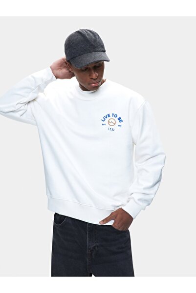 Ltb White Sweatshirt