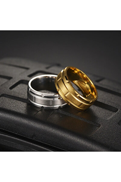 Kracer Silver Trench Ring