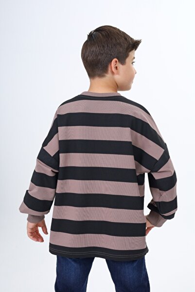 Toontoy Boy's Striped Sweatshirt