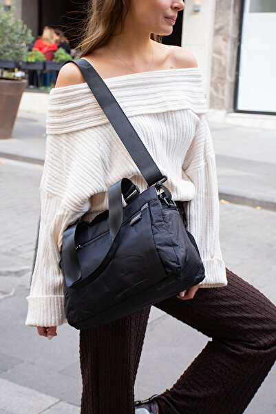 Çanta Trend Women's Medium Size Multi-Compartment Sports and Daily Travel Suitable Hand and Shoulder Bag