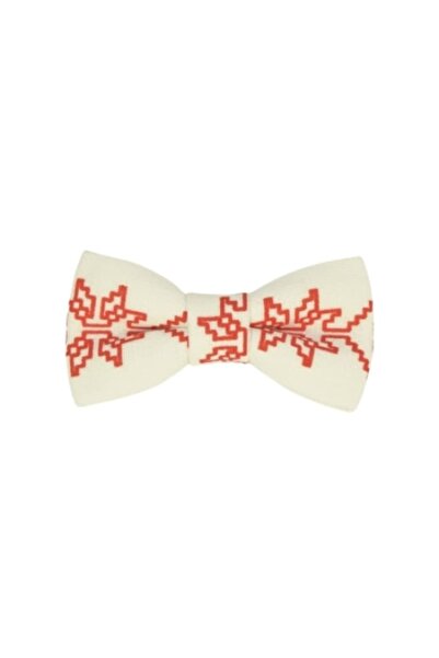 Papileon Bow tie for children 0-6 years, traditional Martisor, 8x4 cm