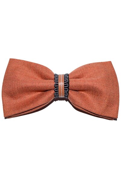 Papileon Cognac brick bow tie