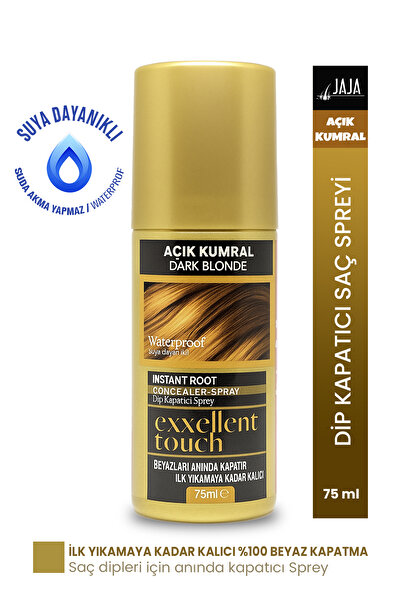 Jaja Exxellent Touch Dip Kapatıcı Saç Spreyi Açık Kumral 75 ml