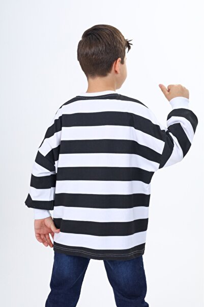 Toontoy Boy's Striped Sweatshirt