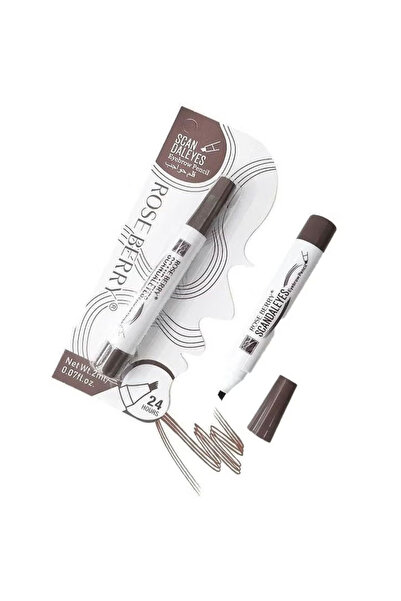 ROSE BERRYY Eyebrow pencil, hair-by-hair, dark brown
