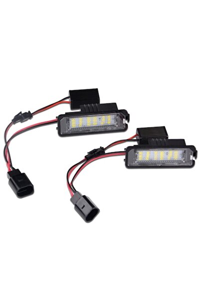 RADUS Lampi LED CANBUS pentru plăcuța numar de înmatriculare (fără erori) pentru modelele VW/Skoda/Seat