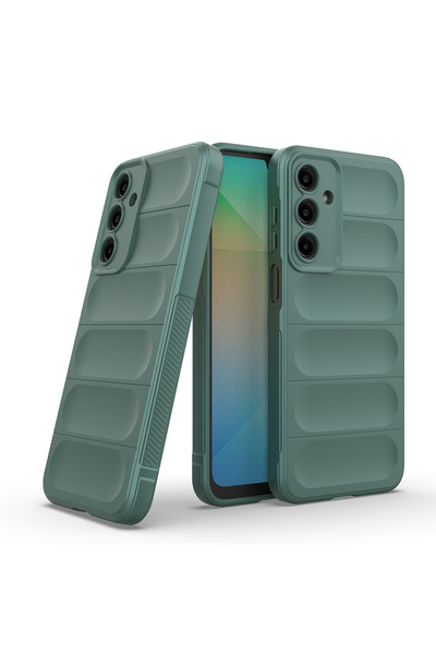 Nezih Case Samsung Galaxy A17 Compatible Stylish Silicone Cover Case with Flexible Hollowed Out Back Surface Design