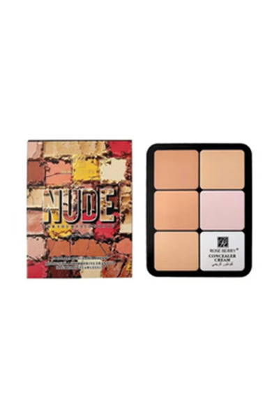 ROSE BERRYY كريم خافي عيوب البشرة مكون من 12 لوناً متعدد الألوان