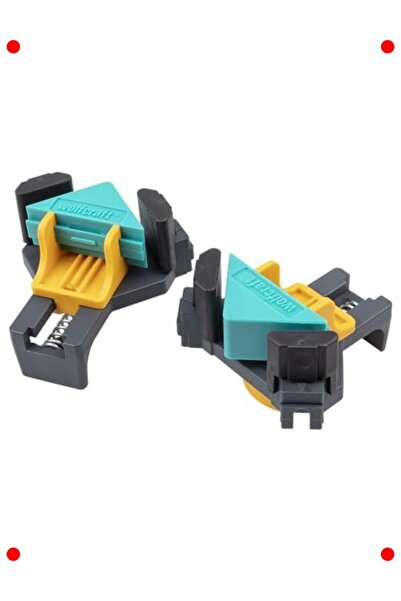 ulupazarlama مجموعة شدادات زاوية قابلة للتعديل (قطعتان) - 90 °   الثبات