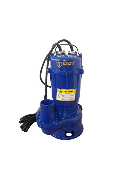 DDT Pompa Submersibilă pentru Apă Murdară cu Tocator și Plutitor, DDT, 2200 W, 8 m³/h, 2”