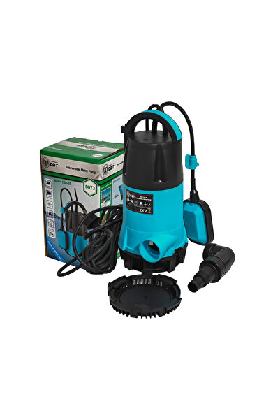 DDT Pompa Submersibilă 3 în 1 pentru Apă Curată și Murdară BDP1100-3F, 1100W, 17 m³/h