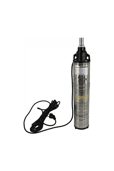 DDT Pompa Submersibilă cu Șurub QGD120 Inox-Fontă, 1100W, 50 l/min, 120 m Adâncime, Cablu 10 m