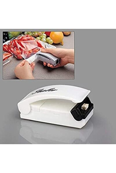 mağaza alverro “Pratik Isıtıcılı Poşet Kapatıcı – Gıda Poşeti Mühürleyici, Da...