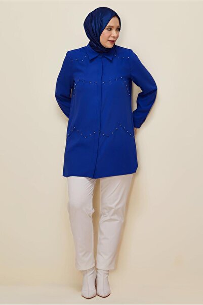 Alvina Shirt Collar Tunic 20865