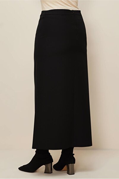 Alvina Zipped Detailed Skirt 60712