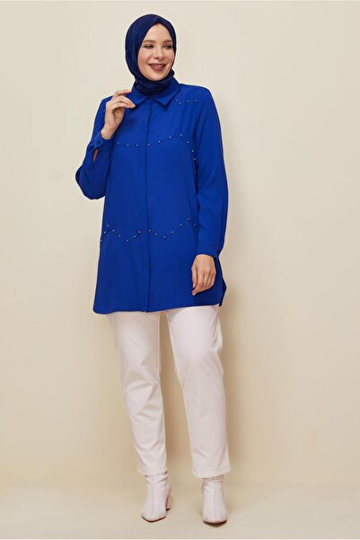 Alvina Shirt Collar Tunic 20865