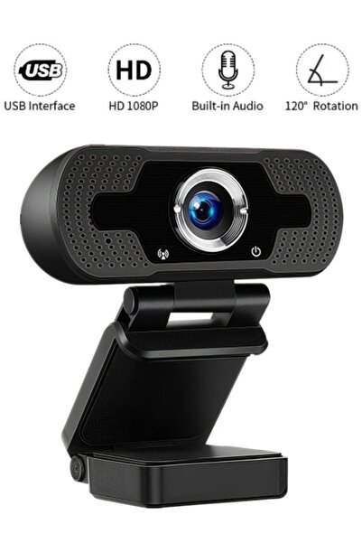 Closeli كاميرا ويب بدقة 1080 بكسل مع ميكروفون، كاميرا USB عالية الدقة بالكامل مع التركيز التلقائي، وضبط متعدد الزوايا