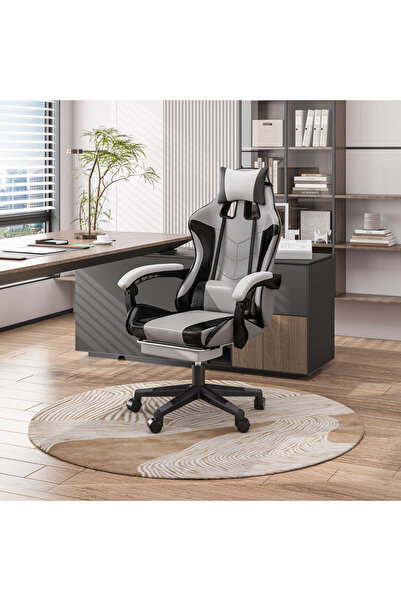 Sheinhome كرسي مكتب قابل للرفع بالهواء مع ثلاث زوايا إمالة (90-135 درجة)