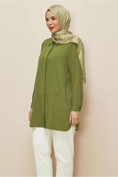 Alvina Shirt Collar Tunic 20865