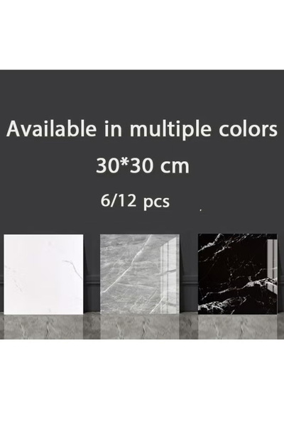 Generic Glossy Marble Pattern Wallpaper, Self-Adhesive, Waterproof and Oil-Resistant Wall Sticker