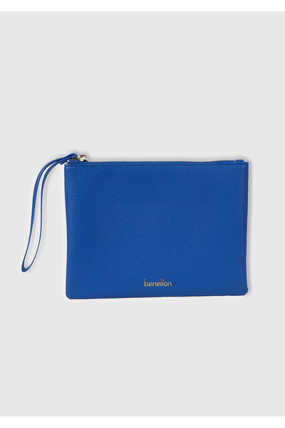 United Colors of Benetton Geantă clutch albastră unisex