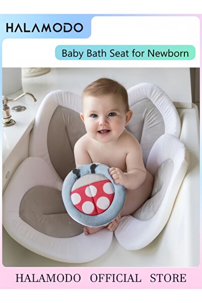 HALAMODO مقعد استحمام للأطفال، أحواض استحمام للأطفال حديثي الولادة وحتى الأطف...