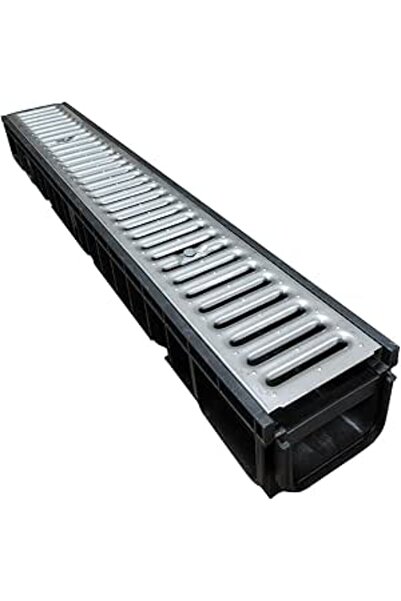 Raco Floor Grating Drainage Channel Grate for Garage & Driveway — 1m Length (...