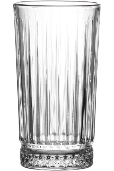 Cuisine Art Eva Hi-Ball Glass Set - 6 Pcs, 255ml, Crystal Clear, Dishwasher Safe