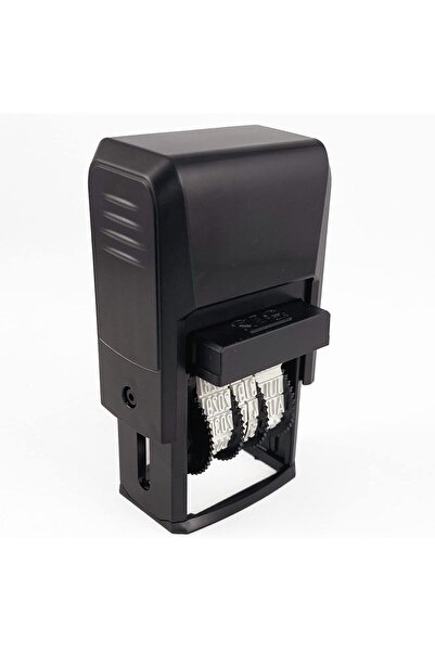 Trodat Printy 4810 Self-Inking Date Stamp - Pocket Size, US MMM-DD-YYYY, Black