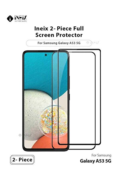 ineix واقي شاشة كامل من قطعتين لهاتف Samsung Galaxy A53 5G