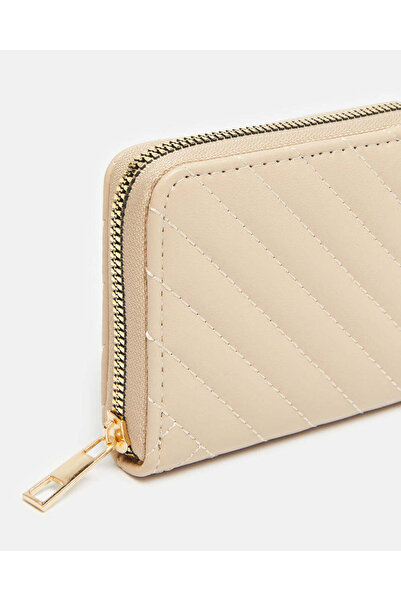 REDTAG Women Beige Textured Purse