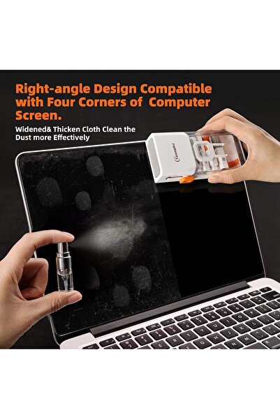 Generic Keyboard and Electronics Cleaning Kit for MacBook, iPad, iPhone - White