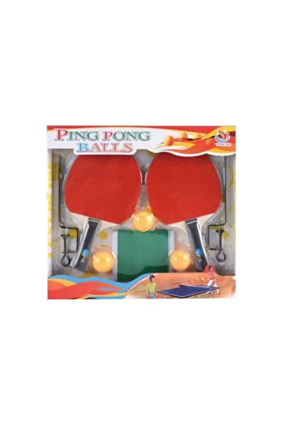 Ping Pong مجموعة مضارب مكونة من مضربين وكرات للعب في الأماكن المغلقة/المفتوحة