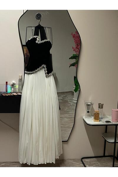 DRAT AMASYE Evening dress (wool and taffeta)