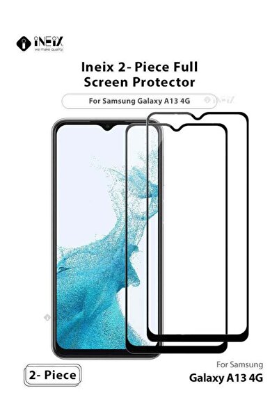 ineix واقي شاشة كامل من قطعتين لهاتف Samsung Galaxy A13 4G