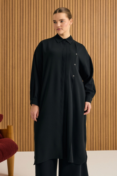 Aker Koza Logo Detaylı Tunik