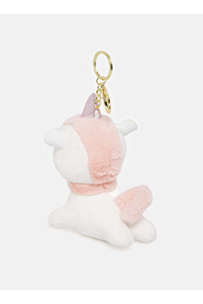 REDTAG Women White Unicorn Key Ring