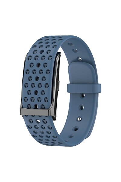 OEM H59 smart fitness bracelet (blue) — pulse, SpO2, blood pressure, sleep, sports modes, notifications, IP68