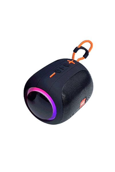 Golden Tech Kablosuz Taşınabilir Ses Bombası Rgb Renkli Işıklı Bluetooth Hopa...
