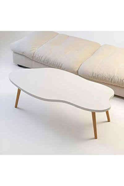 Modern shop White coffee table, modern coffee tables for the living room, simple design coffee table, cloud-shaped table
