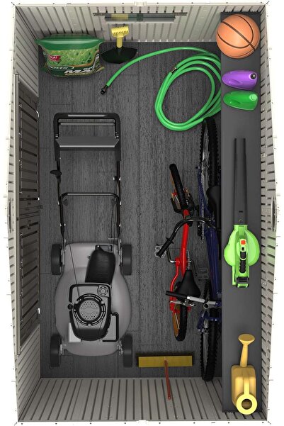 LifeTime 6418 8 by 5 Foot Outdoor Storage Shed