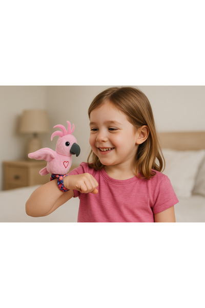 BebeMango Happy Yappers Renkli Kuş Bileklik Konuşan Kuş